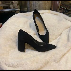 Marc Fisher black block heel pumps for sale.